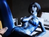 Cortana missionary – reverse cowgirl -squirt – blowjob