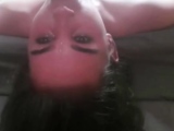 Upside-Down Throat Fucking: Hardcore Amateur Blowjob