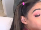 Busty Latina teen likes multiracial ass-fuck lovemaking and